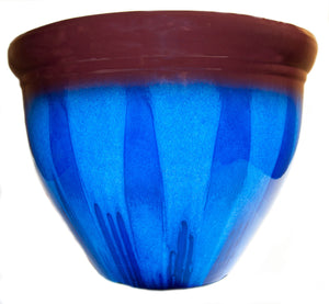 Garden Planter - Iris Blue