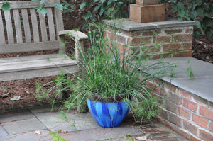 Garden Planter - Iris Blue