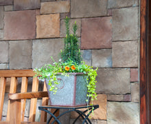 Load image into Gallery viewer, Square Garden Planter Farmhouse White

